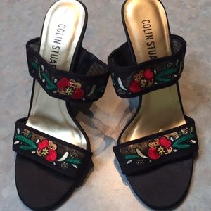 Colin Stuart high heel slides (sz 6)